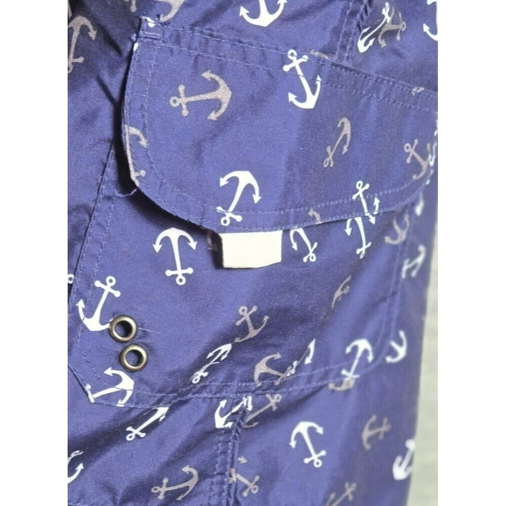Trunks Surf & Swim Co Mens Swim Shorts Blue Anchor Size XXL - Picture 4 of 4
